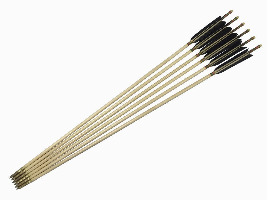 Taodangzi Streamlined Wood Shaft Manchu Arrows-free shipping
