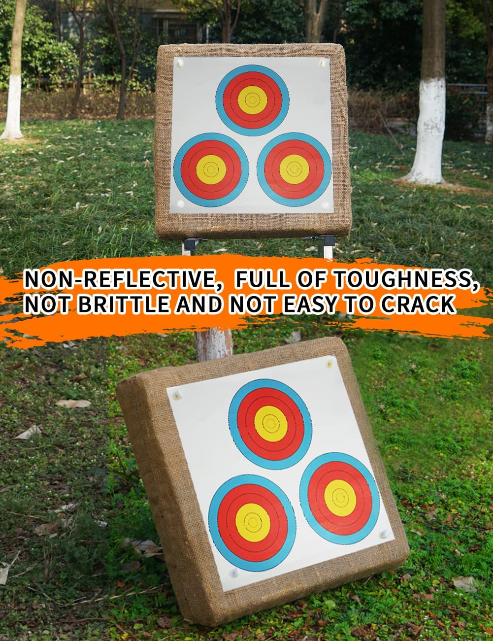 ARCXTEN 3 SPOT Vegas Targets Face 30pcs Archery Targets