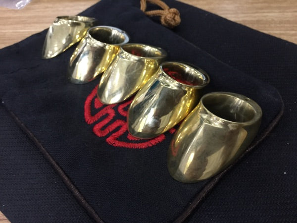 Brass Archery Thumb Ring-free shipping