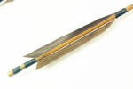 Japan Self Nock Bamboo Arrows For YUMI Bow-free shipping
