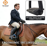 THREE ARCHERS breakaway safety stirrups for English riding