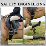 THREE ARCHERS breakaway safety stirrups for English riding