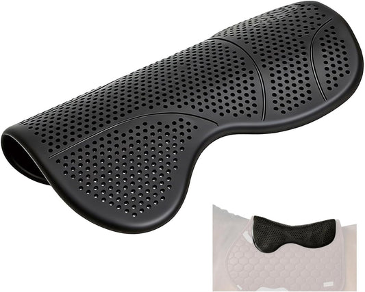 THREE ARCHERS silicone gel saddle pad for horses with non-slip shock absorbing design