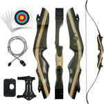 THREE ARCHERS 58” Youth Recurve Bow Archery Beginner Bow Set