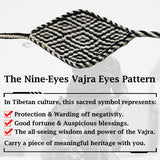 Handwoven Shepherd Sling Traditional Throwing Rock Sling 100% Natural Yak Wool for Adultsfor Outdoor Training, Competition & Fashion Accessory