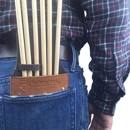 ArcheryMax Leather Pocket Quiver