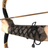 ArcheryMax Cow Leather Archery Arm Guard-free shipping