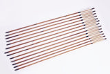 Japan Self Nock Bamboo Arrows For YUMI Bow-free shipping