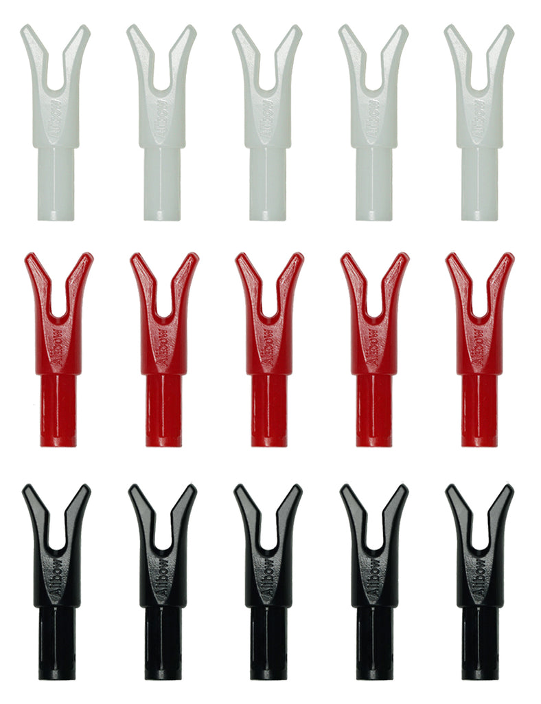 60 Pack Archery Arrows Nocks 6.20mm/.244 Inch Inside Jamaica