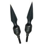 ARCXTEN Traditional Screw Arrow Heads Hunting Broadheads (12pcs/pack)