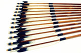 Japan Self Nock Bamboo Arrows For YUMI Bow-free shipping