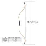 Alibow Takedown Trditional Recurve Bow for Horseback Archery EMPEROR Bow