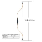 Alibow Takedown Trditional Recurve Bow for Horseback Archery EMPEROR Bow