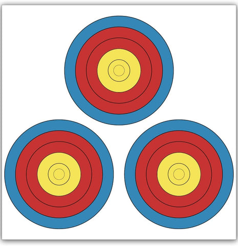 ArcheryMax 3 SPOT Vegas Targets Face 30pcs Archery Targets