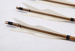 Turkey Feathers Bamboo Shaft Target Practice Arrows-FREE SHIPPING