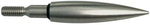 ARCXTEN Stainless Steel Bullet Arrow Points Suitable for ID.6.2mm Carbon Arrows (6 Pack)