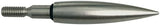ARCXTEN Stainless Steel Bullet Arrow Points Suitable for ID.6.2mm Carbon Arrows (6 Pack)