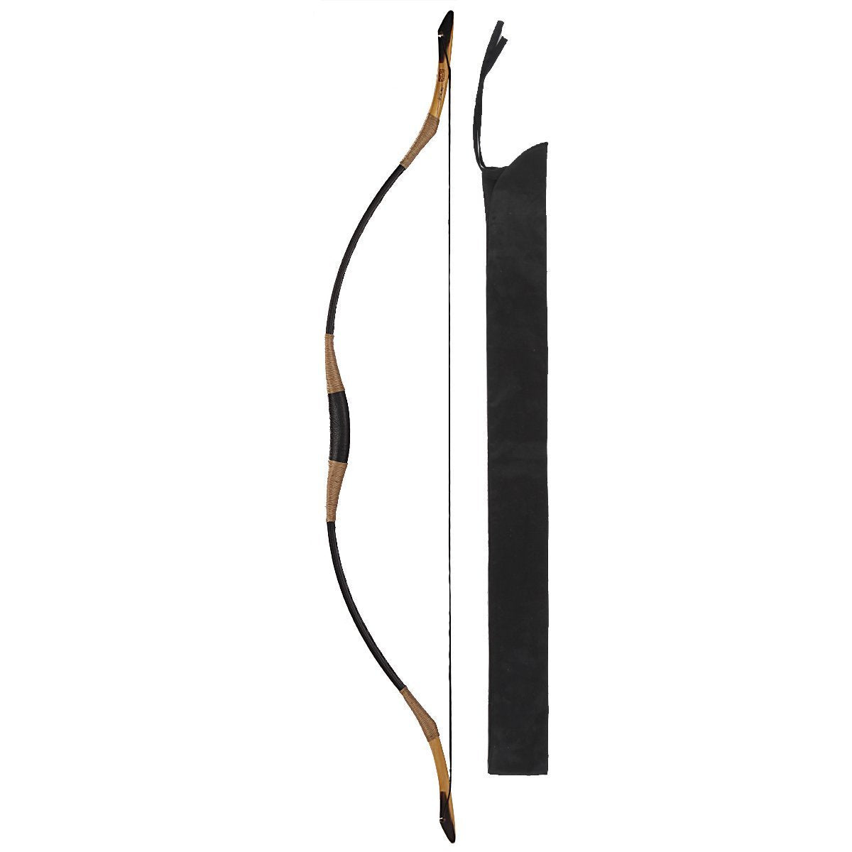 Fiberglass Hunting Longbow Recurve Bow-free shipping