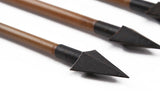 12 pcs Shaft Sharp Broadheads Bamboo Arrows-free shipping