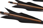 Turkey Feathers Bamboo Shaft Target Practice Arrows-FREE SHIPPING