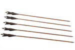 Turkey Feathers Bamboo Shaft Target Practice Arrows-FREE SHIPPING