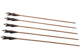 Turkey Feathers Bamboo Shaft Target Practice Arrows-FREE SHIPPING