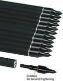 ArcheryMax 12pcs 31IN Mixed Carbon Arrows（Only Accept US Address）