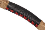 Traditional Chinese Black Leather Longbow-free shipping