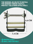 ArcheryMax String Serving Thread 120 yard/110m Serving Jig