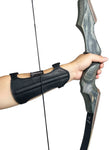 ArcheryMax Leather Arm Guard Leather with 2-Strap Buckles