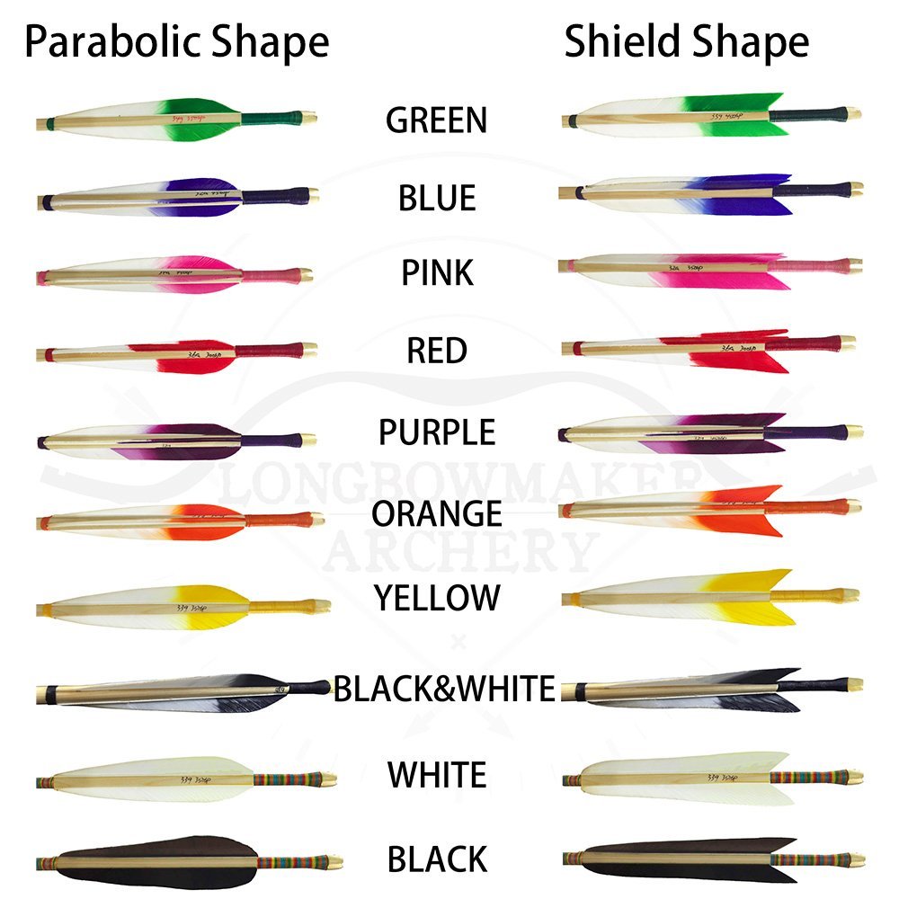 Taodangzi Streamlined Wood Shaft Manchu Arrows-free shipping