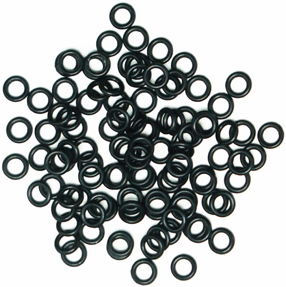 ARCXTEN 100pcs O Rings Broadhead Archery Arrowhead Replacement Rubber Bands Hunting Shooting Target