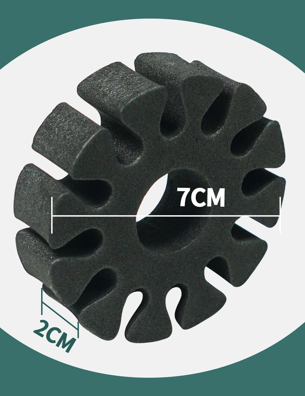 ARCXTEN 6 Pcs Arrow Separator EVA foam Arrow Holder