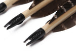 Turckey Feathers Cedar Archery Target Arrows-FREE SHIPPING