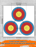 ArcheryMax 3 SPOT Vegas Targets Face 30pcs Archery Targets