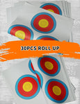 ARCXTEN 3 SPOT Vegas Targets Face 30pcs Archery Targets