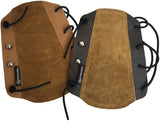 ArcheryMax Brown Non-Ventilated Leather Arm Guard