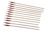 Shaft Turkey Feathers Target Bamboo Arrows FREE SHIPPING