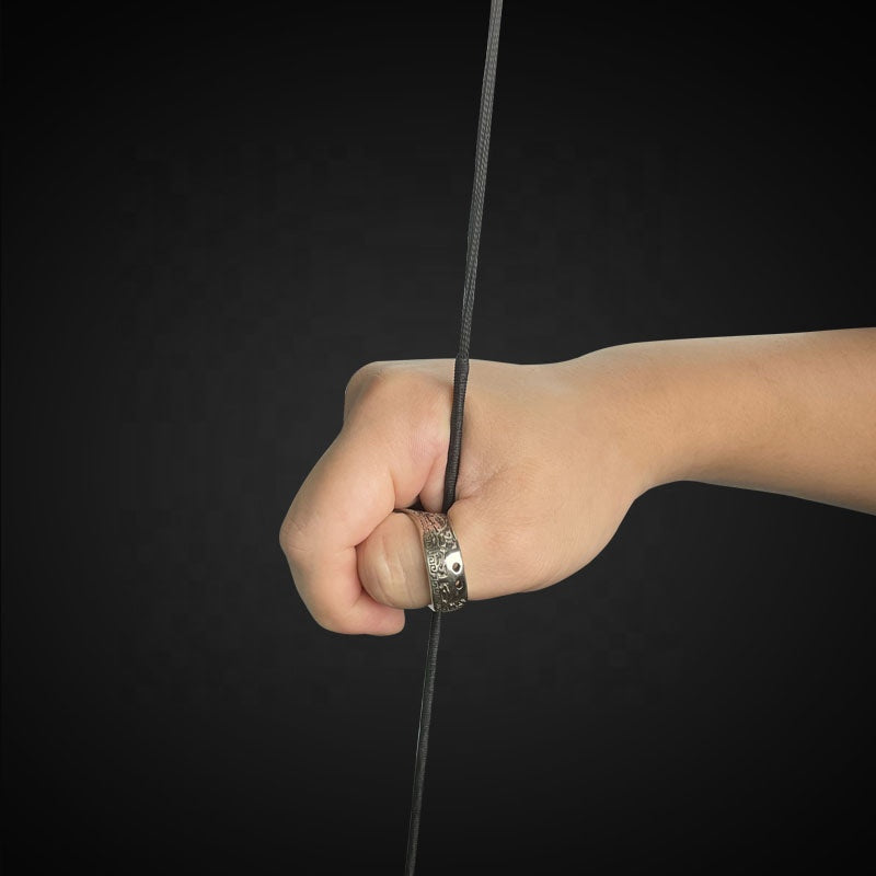 Alibow Deep Hook Brass Thumb Ring
