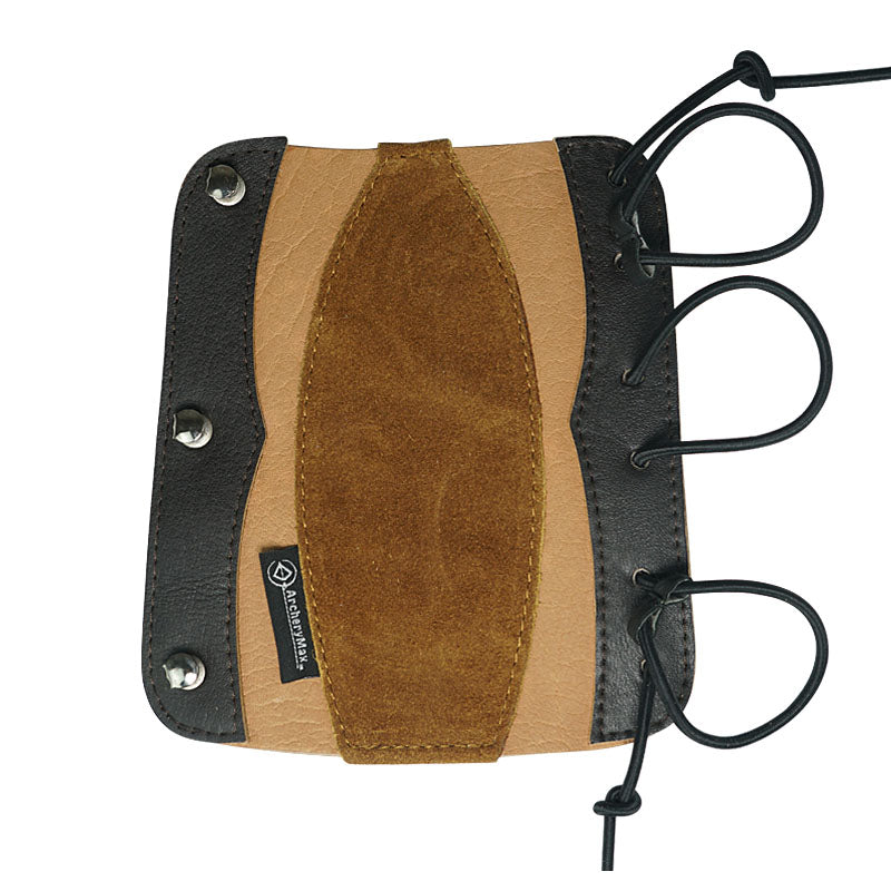 ArcheryMax Adjustable Leather Arm Guard Archery Protect Gear