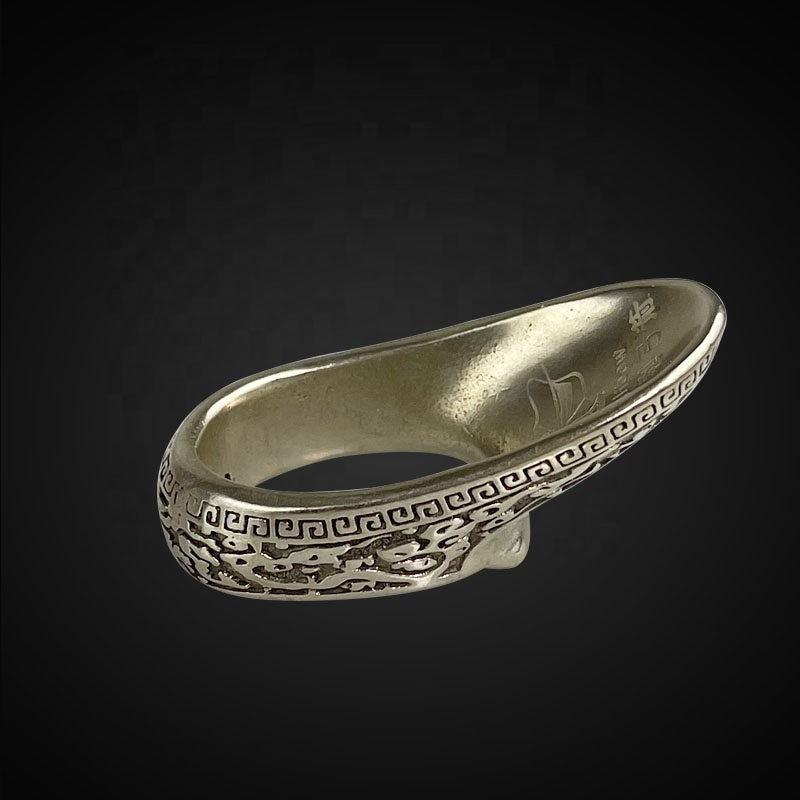 Alibow Deep Hook Brass Thumb Ring