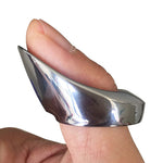 Alibow Shallow Hook Painless Stainless Steel Thumb Ring