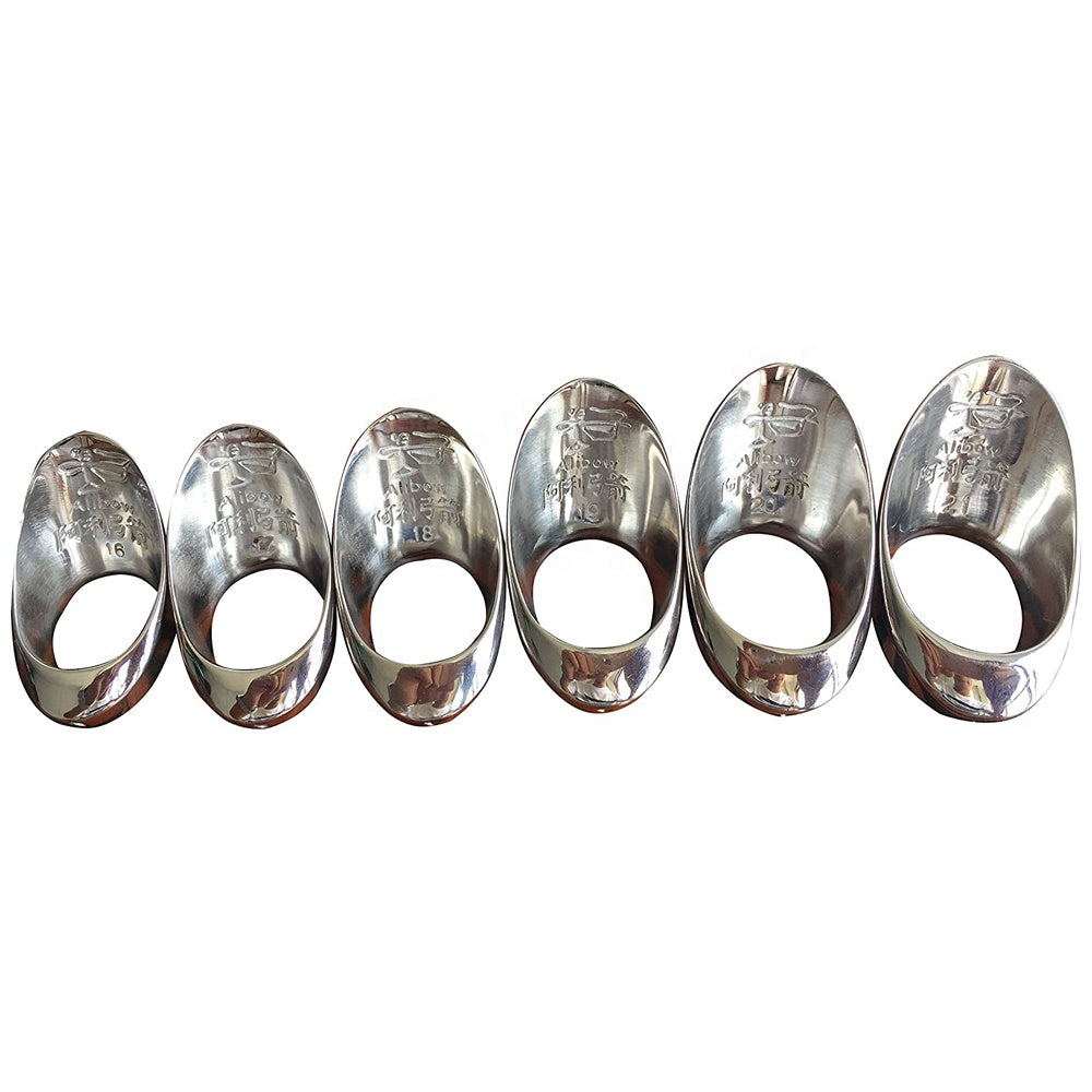 Alibow Shallow Hook Painless Stainless Steel Thumb Ring