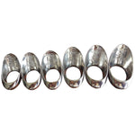 Alibow Shallow Hook Painless Stainless Steel Thumb Ring