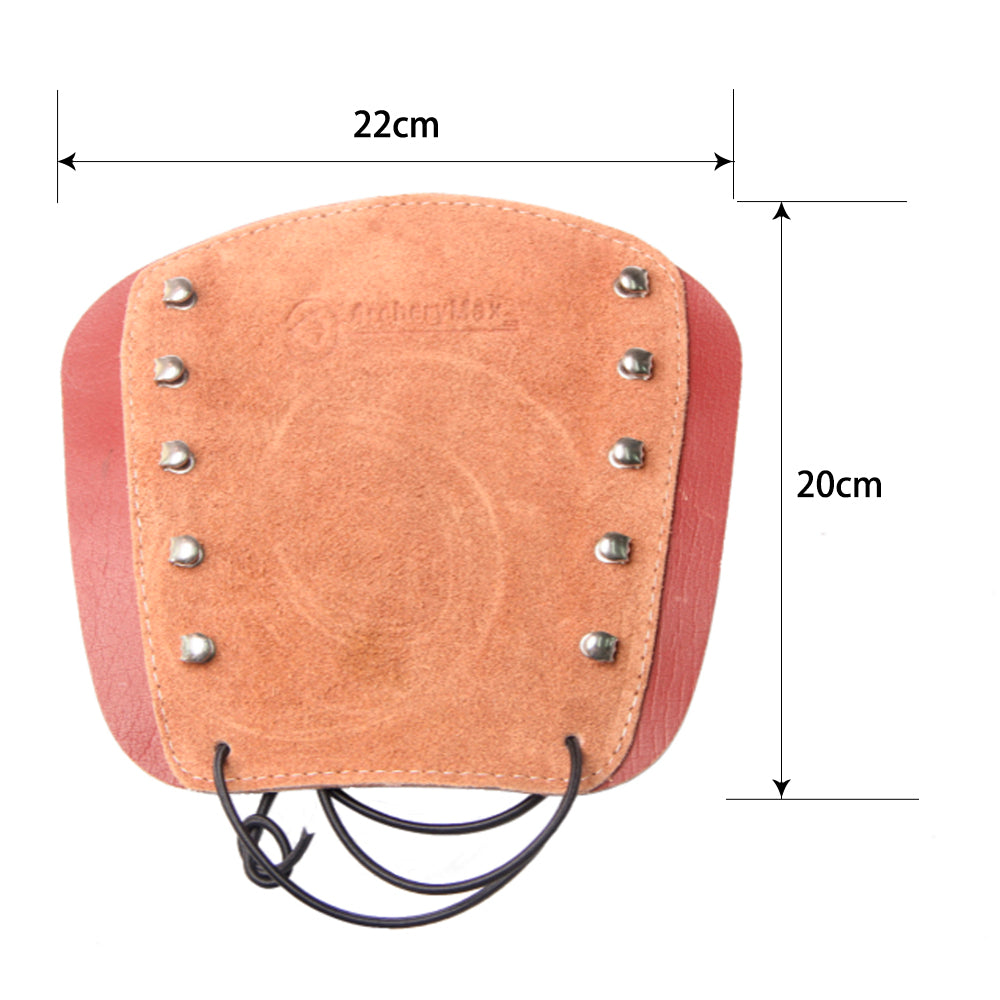 ArcheryMax Adjustable Leather Arm Guard Archery Protect Gear