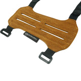 ArcheryMax Suede Leather Archery Arm Guard with 2-Strap Buckles