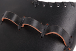 ArcheryMax Handmade Black Cow Leather Bow Holster Quiver Manchu Side Quiver CQ9