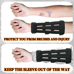 THREE ARCHERS Archery Arm Guard Forearm Protector Adjustable 3-Strap Buckles T421