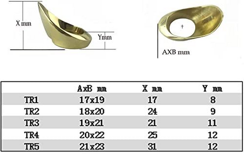 Shallow hook on sale thumb ring