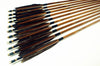 Japan Self Nock Bamboo Arrows For YUMI Bow-free shipping